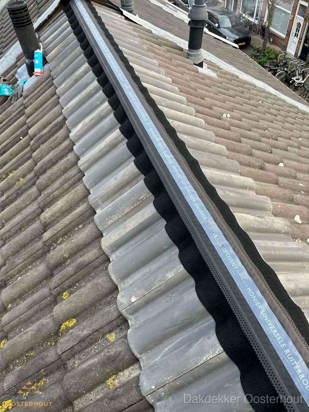 Dakrenovatie plat dak met bitumen dakbedekking in Oosterhout