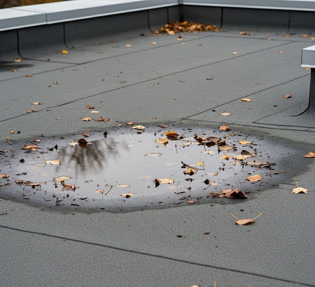 Daklekkage In Herfst Oosterhout